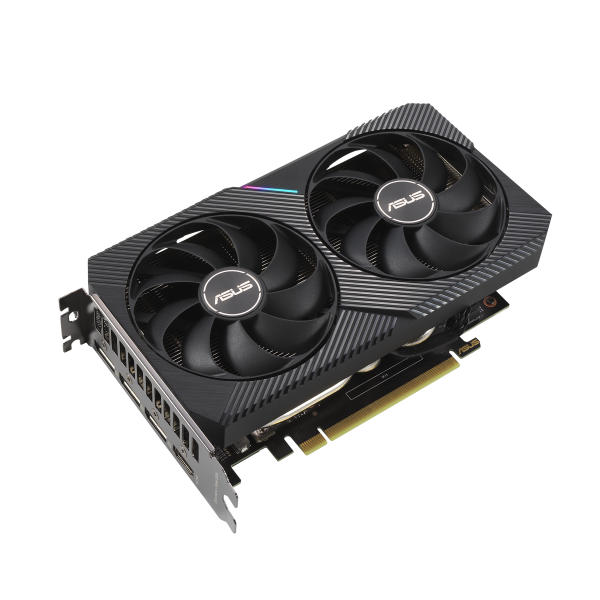 SVGA ASUS NVIDIA DUAL-RTX3060-O12G-V2 12GB GDDR6 192bit 2*HDMI+3DP - Disponibile in 3-4 giorni lavorativi