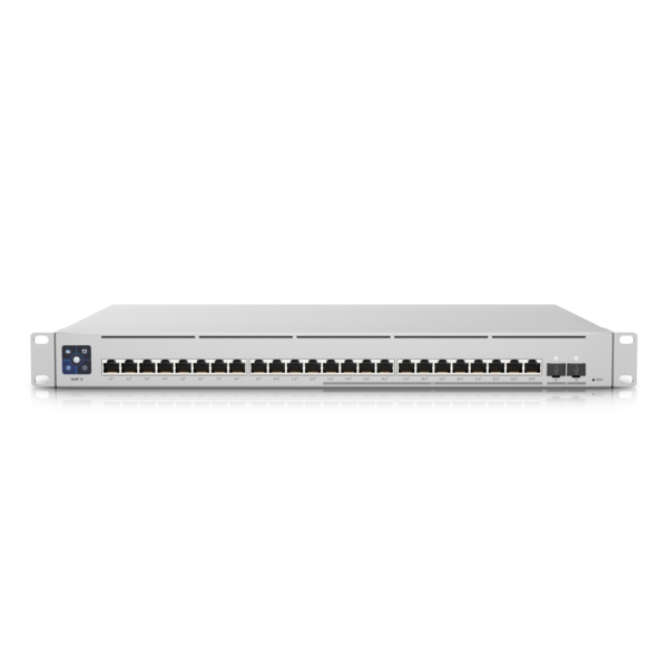 Ubiquiti Networks USW-ENTERPRISE-24-POE switch di rete Gestito L3 Gigabit Ethernet (10/100/1000) Supporto Power over Ethernet (PoE) Argento - Disponibile in 6-7 giorni lavorativi