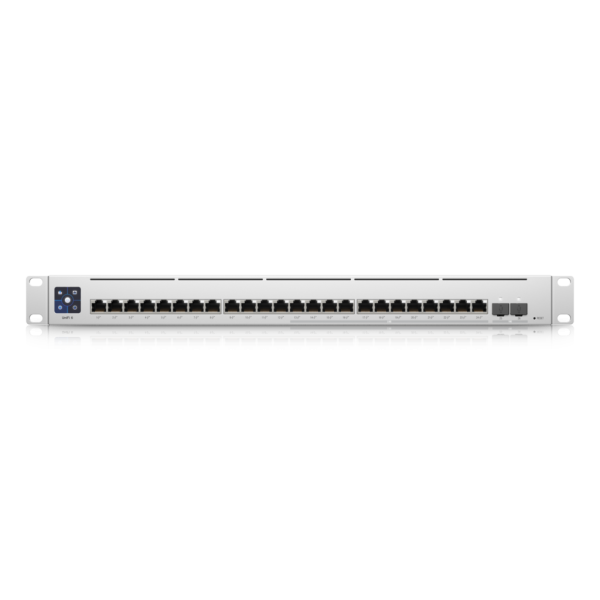 Ubiquiti Networks USW-ENTERPRISE-24-POE switch di rete Gestito L3 Gigabit Ethernet (10/100/1000) Supporto Power over Ethernet (PoE) Argento - Disponibile in 6-7 giorni lavorativi