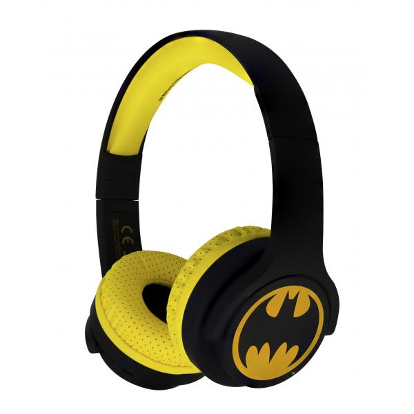 OTL Cuffie Batman Symbol Wireless per bambini 3-7 (max 85 db) jack 3.5 mm - Disponibile in 2/3 giorni lavorativi GED