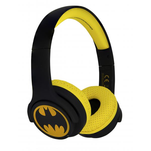 OTL Cuffie Batman Symbol Wireless per bambini 3-7 (max 85 db) jack 3.5 mm - Disponibile in 2/3 giorni lavorativi