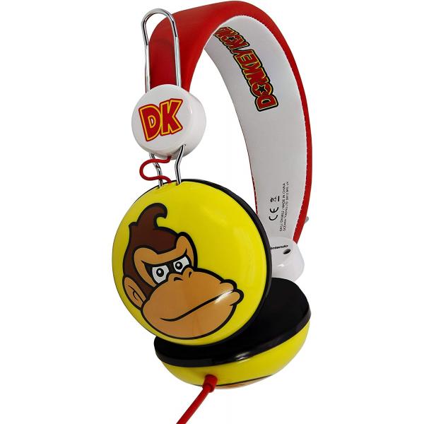 OTL Cuffie Donkey Kong per bambini (8+) jack 3.5 mm - Disponibile in 2/3 giorni lavorativi GED