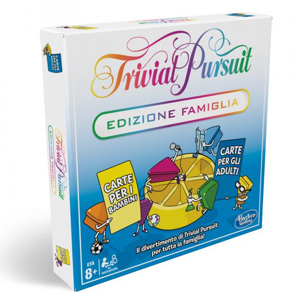 Gioco da tavolo HASBRO TRIVIAL PURSUIT EDIZIONE FAMIGLIA - Disponibile in 2/3 giorni lavorativi