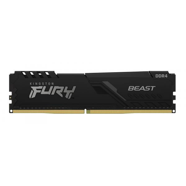 DDR4 KINGSTON 32Gb 3200Mhz - FURY BEAST BLACK CL16 - KF432C16BB/32 - Disponibile in 3-4 giorni lavorativi