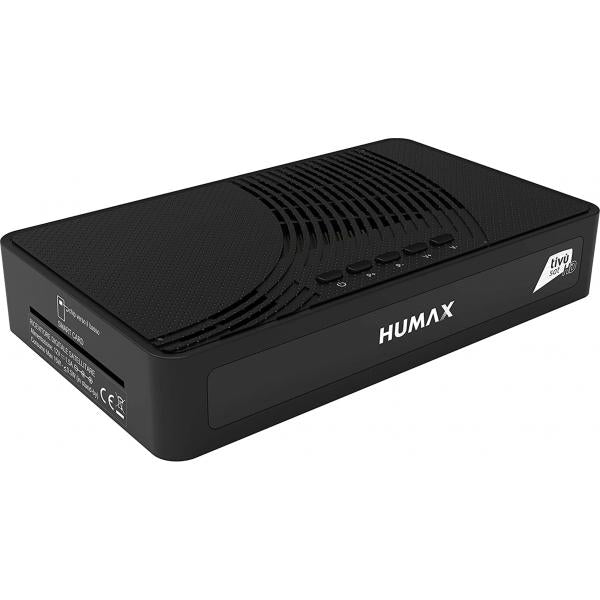 Humax Ricevitore Satellitare HD con Codifica S2 HD-3601S2 + Scheda Tivu'sat - Disponibile in 3-4 giorni lavorativi