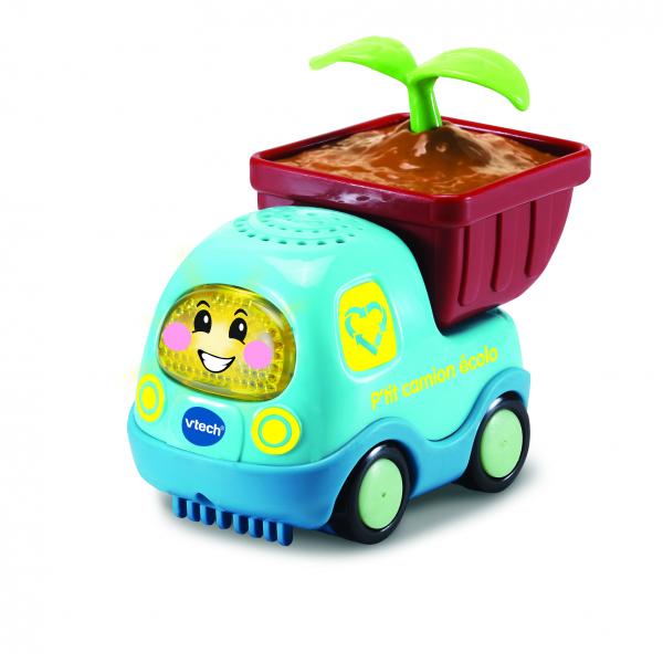 VTECH Tut Tut Bolides - Ecolo Trio Box - Vigile del fuoco + Camion della spazzatura + Camioncino - Disponibile in 3-4 giorni lavorativi