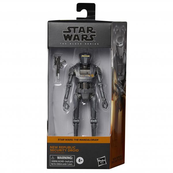 Action figure / Statue HASBRO STAR WARS: THE MANDALORIAN - BLACK SERIES - NEW REPUBLIC SEUIRITY DROID FIGURE 15CM - Disponibile in 2/3 giorni lavorativi Hasbro