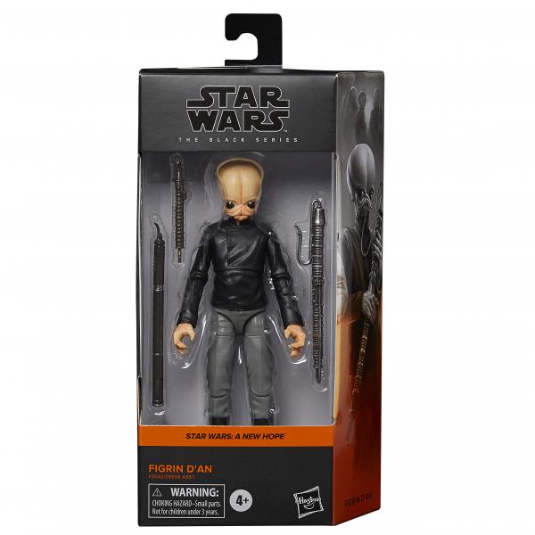 Action figure / Statue HASBRO STAR WARS: EPISODE 4 - BLACK SERIES - FIGRIN D'AN FIGURE 15CM - Disponibile in 2/3 giorni lavorativi Hasbro