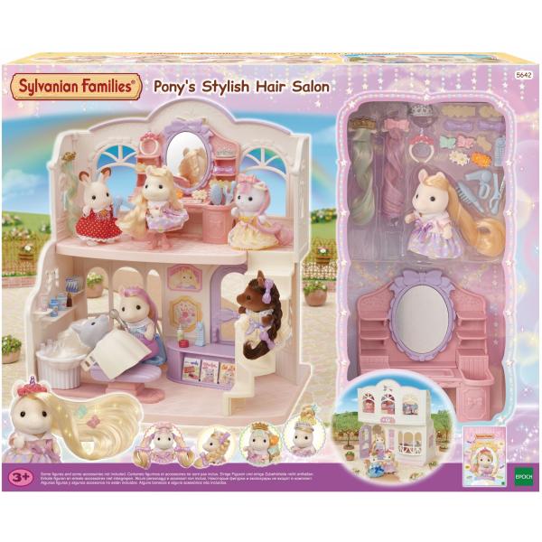 Famiglie Sylvanian - Il parrucchiere Pony - Disponibile in 3-4 giorni lavorativi