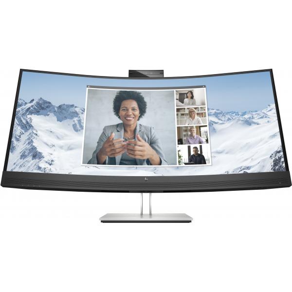 Monitor Nuovo MONITOR HP LED 34" Wide CURVED E34m 40Z26AA VA 3440x1440 5ms 400cd/m 3000:1 2x5W MM WEBCAM Reg.H HDMI DP RJ-45 USB-C Docking - Disponibile in 3-4 giorni lavorativi