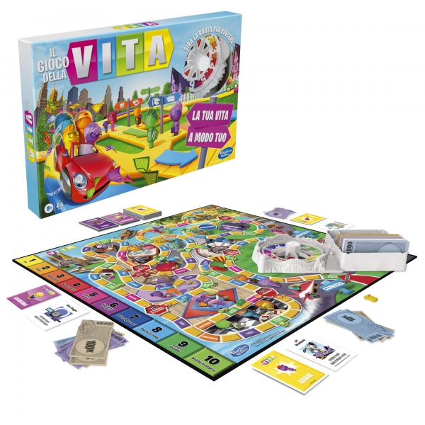 Gioco da tavolo HASBRO IL GIOCO DELLA VITA CLASSIC - Disponibile in 2/3 giorni lavorativi