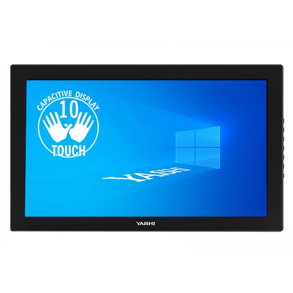 Monitor Touch Nuovo MONITOR TOUCH YASHI MATRIX 23,6" YZ2410 IPS WIDE 1920X1080 250cd/m2 USB HDMI VESA TOUCH 10 points - Disponibile in 3-4 giorni lavorativi