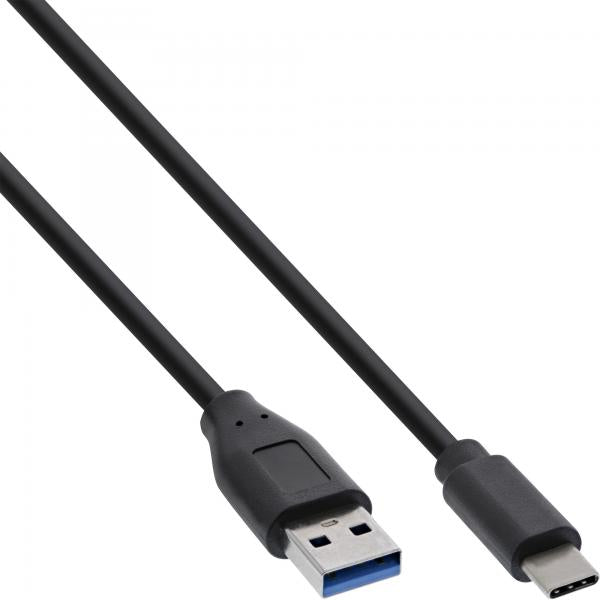 InLine 70pz. Cavo Bulk-Pack USB 3.2, da USB Type-C a A plug, nero, 1m - Disponibile in 6-7 giorni lavorativi