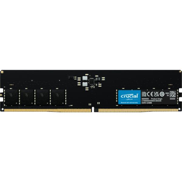 Memoria RAM Crucial CT32G48C40U5 CL40 4800 Mhz 32 GB DDR5 32 GB - Disponibile in 3-4 giorni lavorativi