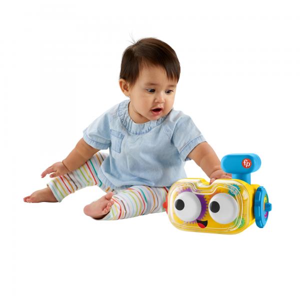 Fisher-Price - Jo the Robot 4 in 1 - Giocattolo per l'apprendimento precoce - Da 6 mesi - Disponibile in 3-4 giorni lavorativi Fisher Price