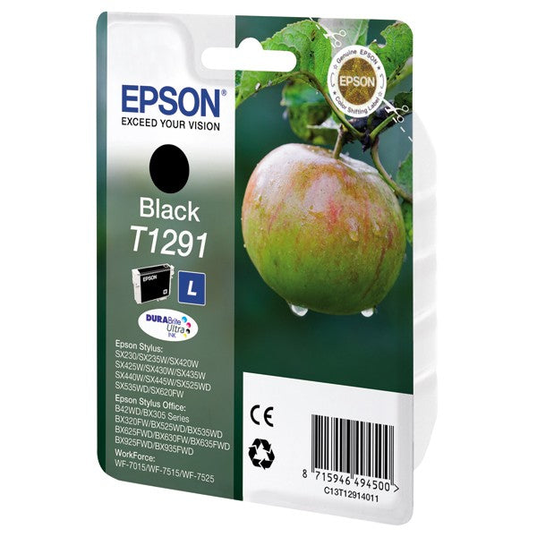 EPSON T1291 CARTUCCIA INKJET NERO - Disponibile in 3-4 giorni lavorativi Epson