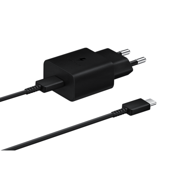 Samsung Caricatore 15W EP-T1510X PD USB-C + Cavo 1m USB-C Black - Disponibile in 2-3 giorni lavorativi