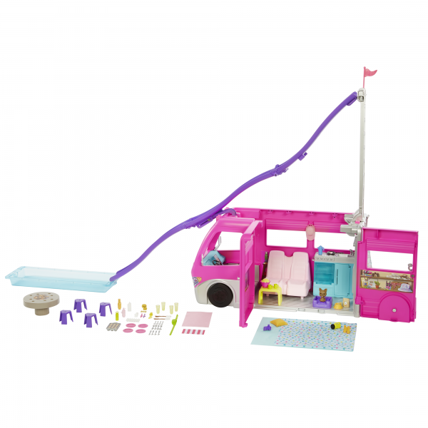 Barbie - Barbie Mega Motorhome - Accessorio per bambole - Disponibile in 3-4 giorni lavorativi