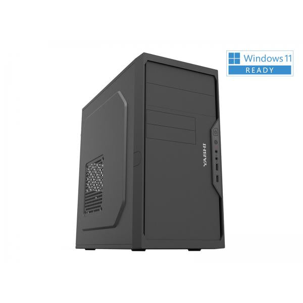 PC Desktop Nuovo PC YASHI YY13245 i3-10100 8GB 256GB SSD DVD Tastiera Mouse FREEDOS - Disponibile in 3-4 giorni lavorativi