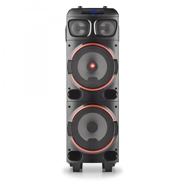 NGS Speaker Trolley WildDub1 DJ Party BT RGB TWS 300W Nera - Disponibile in 2-3 giorni lavorativi