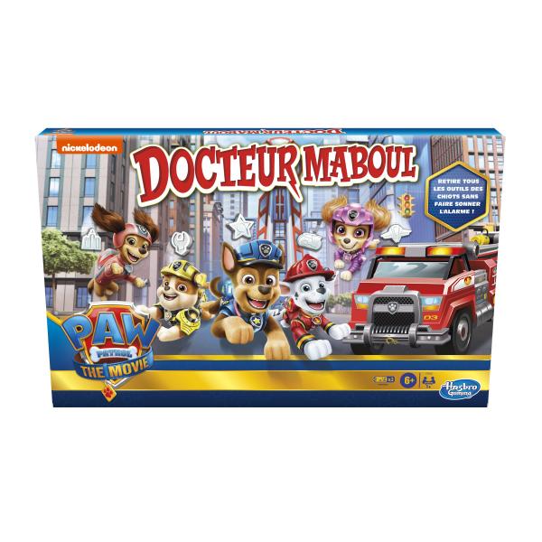 DOTTOUR MABOUL - The Game: Paw Patrol - The Movie - gioco da tavolo per bambini - dai 6 anni - gioco Nickelodeon Paw Patrol - Disponibile in 3-4 giorni lavorativi