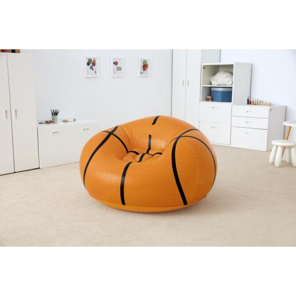 Poltrona Gonfiabile Bestway Arancio 114 x 112 x 66 cm Basket - Disponibile in 3-4 giorni lavorativi