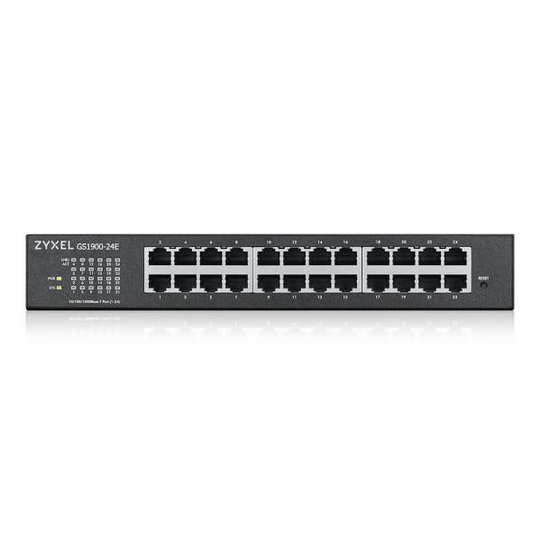 GS-1900-24E v3 - Switch Web Managed 24 porte Gigabit - Supporto IPv6, VLAN - Design senza ventole, Desktop/Rack - Disponibile in 3-4 giorni lavorativi