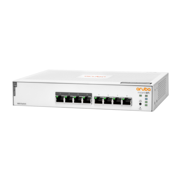 HPE Networking Instant On Switch Series 1830 JL811A 8G MANAGED POE+ (65W) 4X10/100/1000 + 4X10/100/1000 POE+ GARANZIA A VITA - Disponibile in 3-4 giorni lavorativi