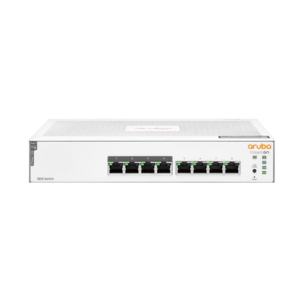 HPE Networking Instant On Switch Series 1830 JL811A 8G MANAGED POE+ (65W) 4X10/100/1000 + 4X10/100/1000 POE+ GARANZIA A VITA - Disponibile in 3-4 giorni lavorativi