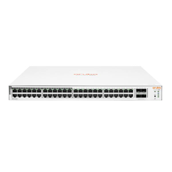 HPE Networking Instant On Switch Series 1830 JL815A 48G MANAGED POE+ (370W) 24X10/100/1000 + 24X 10/100/1000 POE + 4XSFP 1GBE - Disponibile in 3-4 giorni lavorativi