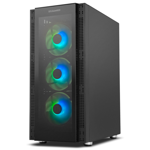 Case computer desktop ATX Nox Hummer Horus Nero E-ATX - Disponibile in 3-4 giorni lavorativi