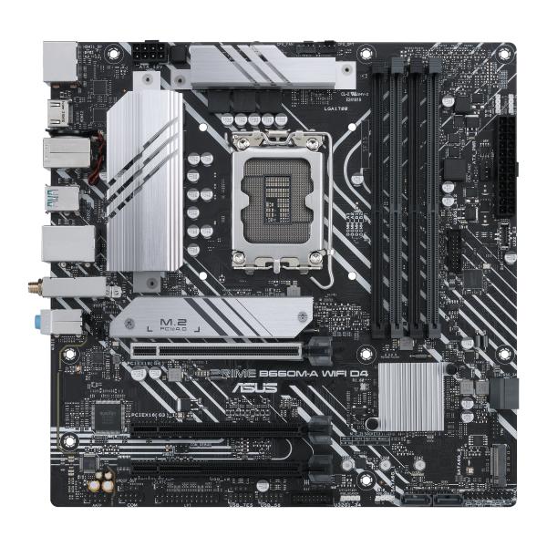 ASUS PRIME B660M-A WIFI D4 INTEL B660 LGA 1700 MICRO ATX - Disponibile in 3-4 giorni lavorativi