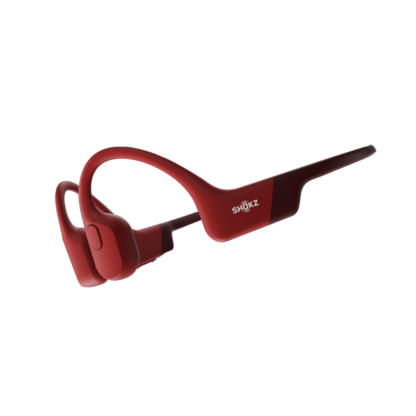 Shokz OPENRUN Auricolare Wireless Passanuca Sport Bluetooth Rosso - Disponibile in 6-7 giorni lavorativi