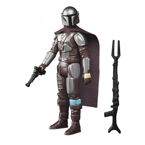 Action figure / Statue HASBRO STAR WARS RETRO FIGURE - THE MANDALORIAN BESKAR - Disponibile in 2/3 giorni lavorativi Hasbro