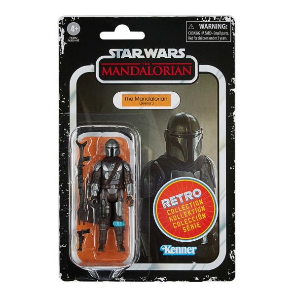 Action figure / Statue HASBRO STAR WARS RETRO FIGURE - THE MANDALORIAN BESKAR - Disponibile in 2/3 giorni lavorativi Hasbro