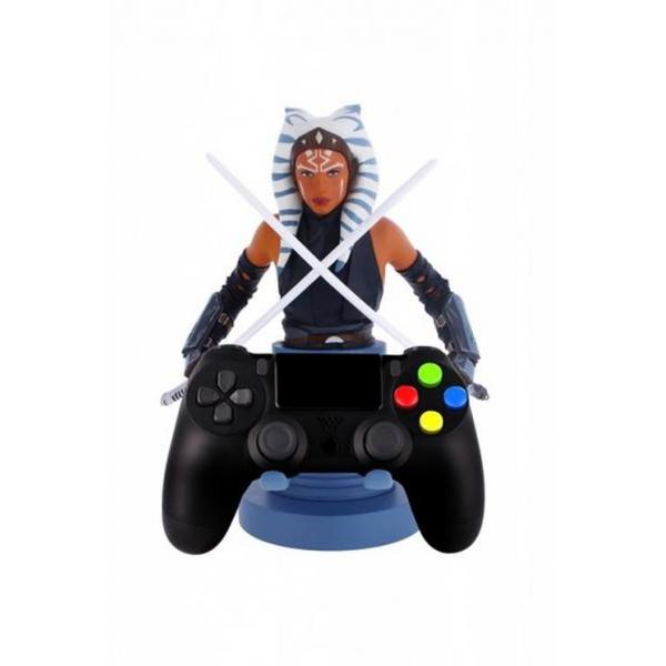 STAR WARS - ASHOKA TANO - CABLE GUY (porta smartphone/controller + cavo USB 2 metri separato) - Disponibile in 2/3 giorni lavorativi