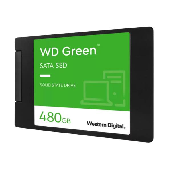 WESTERN DIGITAL GREEN SSD 480GB 2.5" SATA III - Disponibile in 3-4 giorni lavorativi