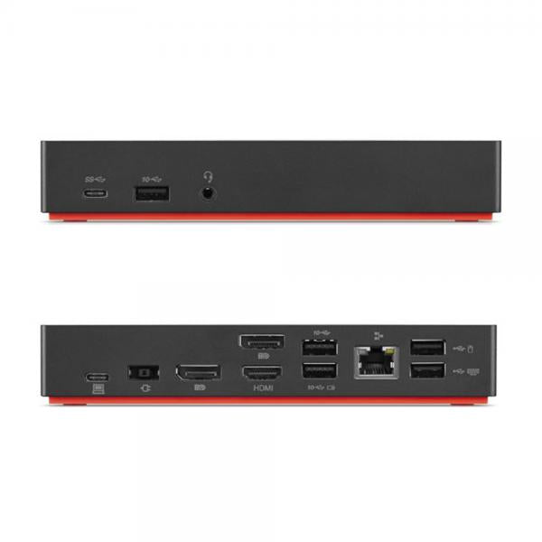 LENOVO THINKPAD DOCKING STATION IBRIDO USB-C CON DONGLE DA USB-C A USB-A 3XUSB 3.1 GEN 2 2XUSB 2.0 - Disponibile in 3-4 giorni lavorativi