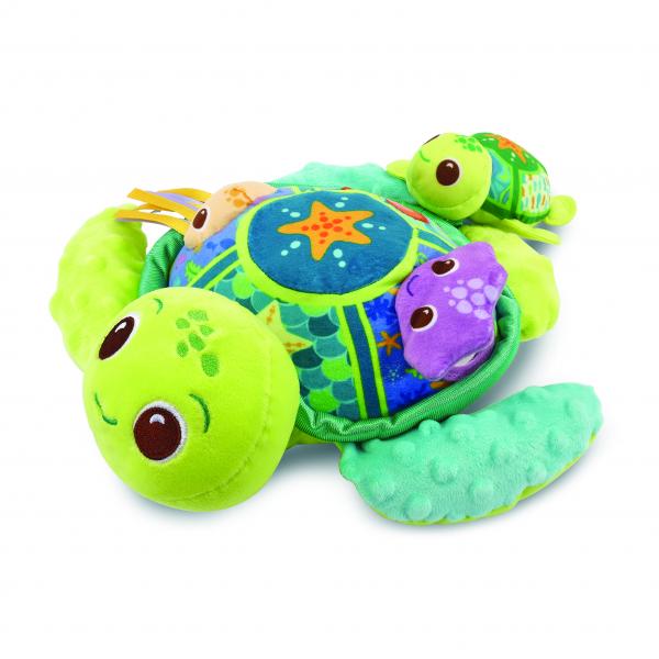 Peluche Vtech Baby Juju, Mother Turtle + 6 Mesi Riciclato Musicale - Disponibile in 3-4 giorni lavorativi