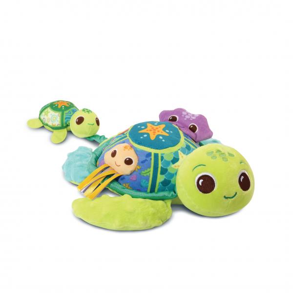 Peluche Vtech Baby Juju, Mother Turtle + 6 Mesi Riciclato Musicale - Disponibile in 3-4 giorni lavorativi