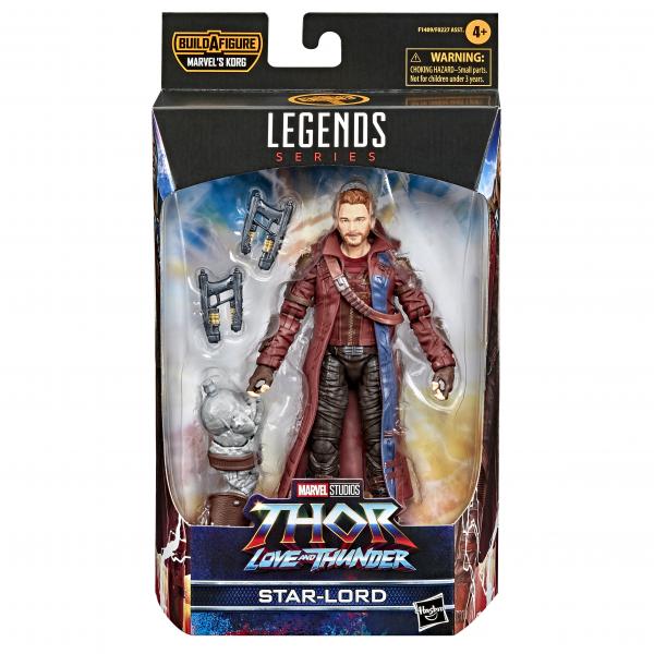 Action figure / Statue HASBRO MARVEL LEGENDS: THOR LOVE AND THUNDER - STAR-LORD FIGURE 15 CM - Disponibile in 2/3 giorni lavorativi Hasbro