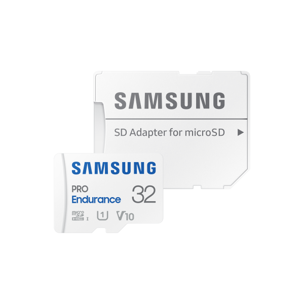 SAMSUNG MB-MJ32K PRO ENDURANCE 32GB MICRO SDHC UHS-I CLASSE 10 - Disponibile in 3-4 giorni lavorativi Samsung