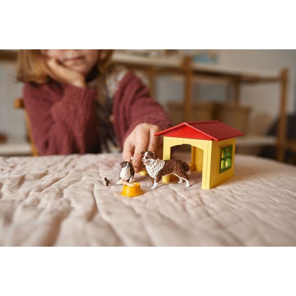 Schleich - Nicchia per cani - 42573 - Farm World Range - Disponibile in 3-4 giorni lavorativi