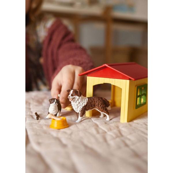 Schleich - Nicchia per cani - 42573 - Farm World Range - Disponibile in 3-4 giorni lavorativi