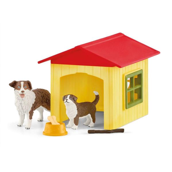 Schleich - Nicchia per cani - 42573 - Farm World Range - Disponibile in 3-4 giorni lavorativi