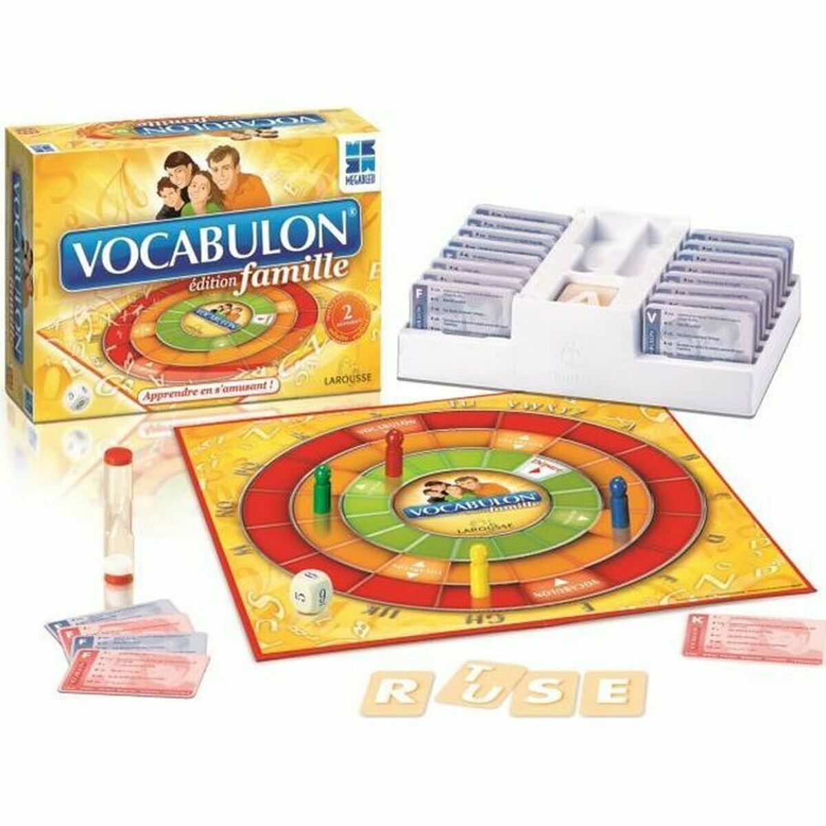 Gioco da Tavolo Megableu Vocabulon Family - Disponibile in 3-4 giorni lavorativi