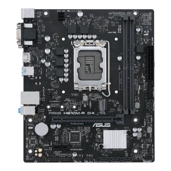 Scheda Madre Asus PRIME H610M-R D4 LGA 1700 - Disponibile in 3-4 giorni lavorativi