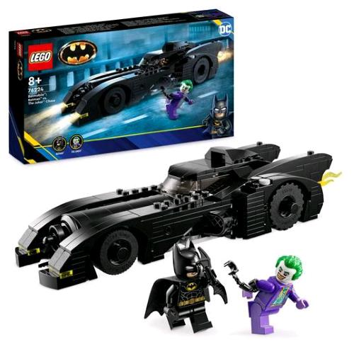 LEGO SUPER HEROES BATMOBILE INSEGUIMENTO DI BATMAN VS THE JOKER CON 2 MINIFIGURE - Disponibile in 3-4 giorni lavorativi