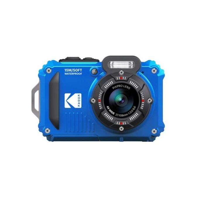 Kodak PIXPRO WPZ2 16MP 4x Zoom Duro Fotocamera Compatta Blu - Disponibile in 3-4 giorni lavorativi