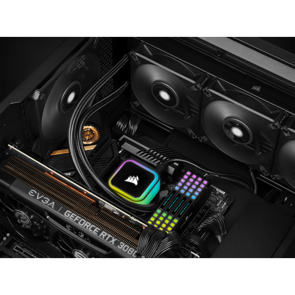 CORSAIR DISSIPATORE ICUE H150I ELITE RGB LIQUID CPU COOLER - Disponibile in 3-4 giorni lavorativi Corsair